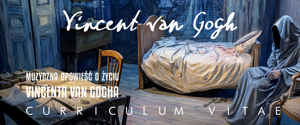 Plakat spektaklu Vincent Muzycznie o Van Goghu